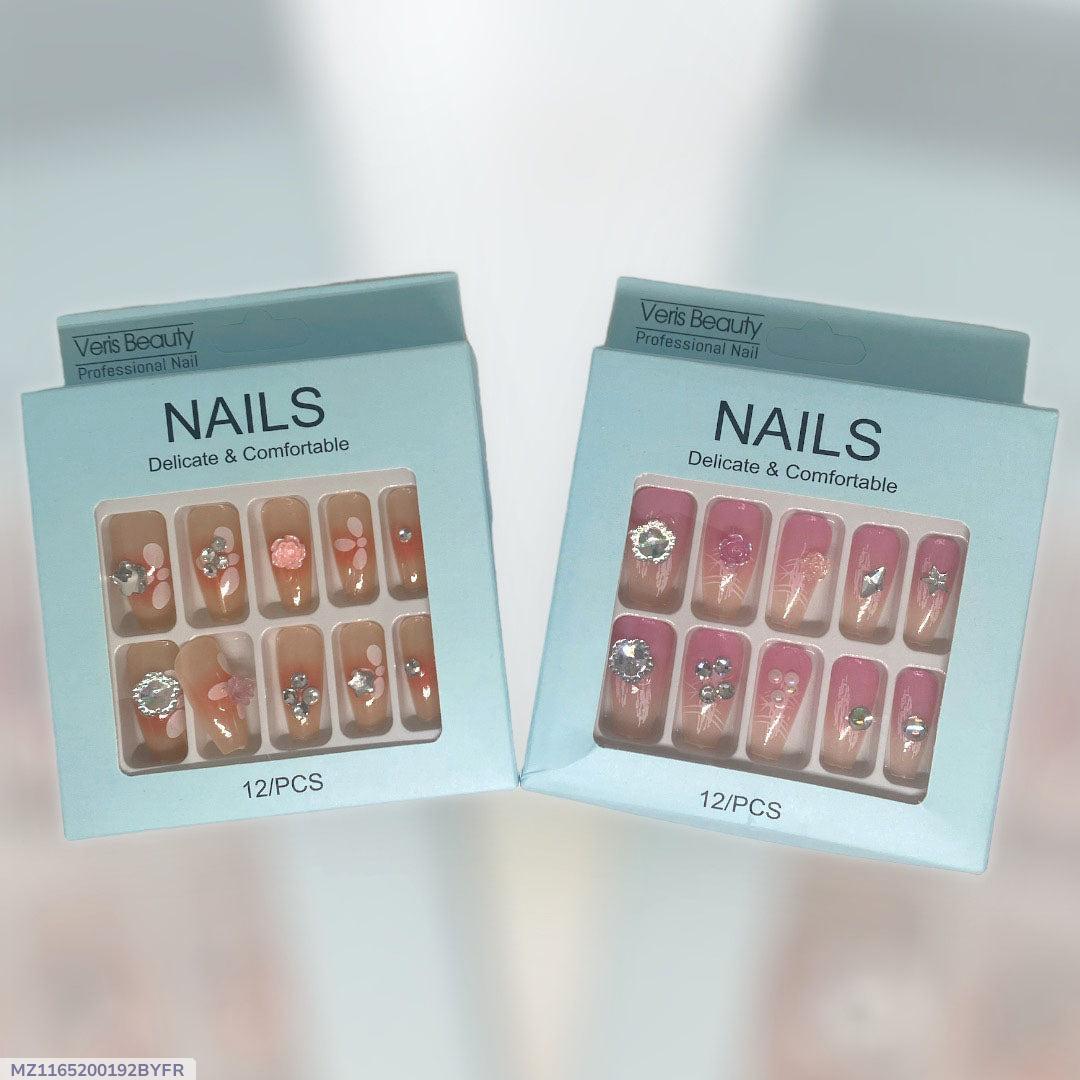 Smooth and Even Coverage Stick On Artificial Nails