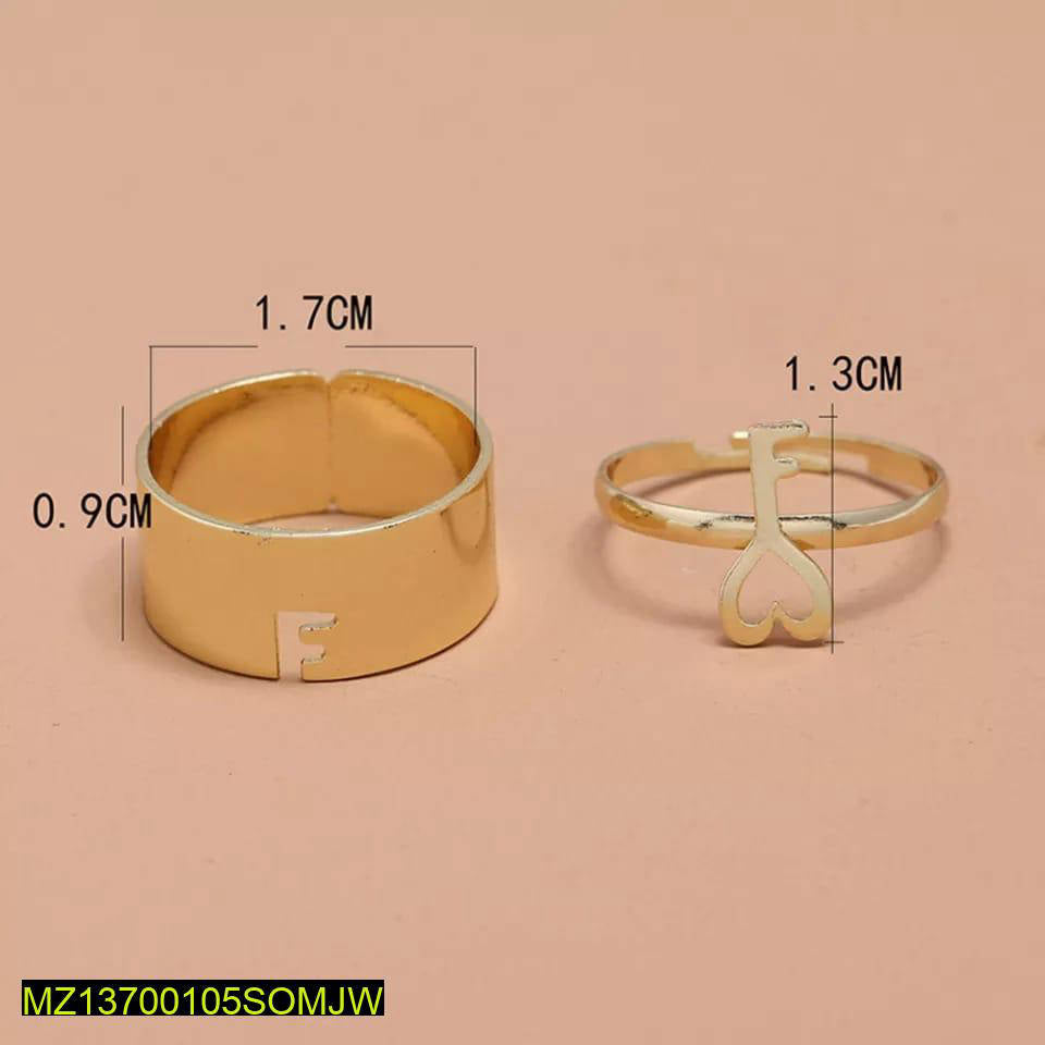 2 Pcs Trendy Lock And Key Rings