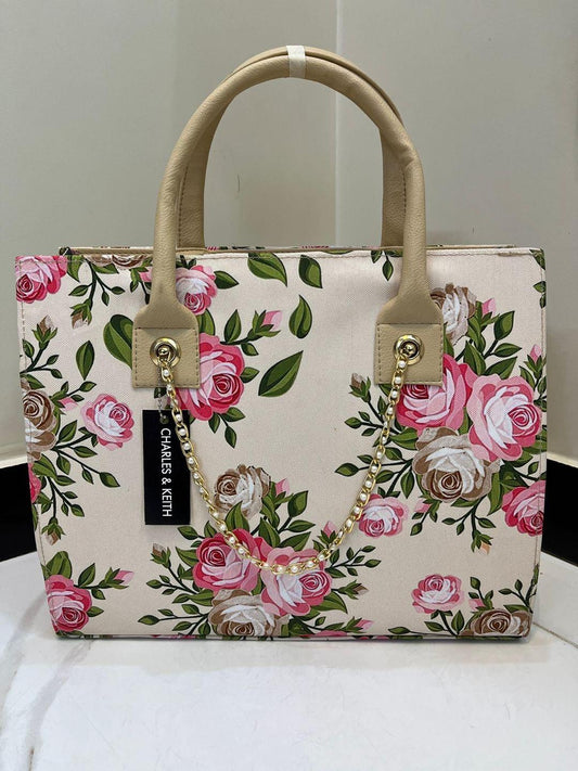 Women's Canvas Printed Tote Bag