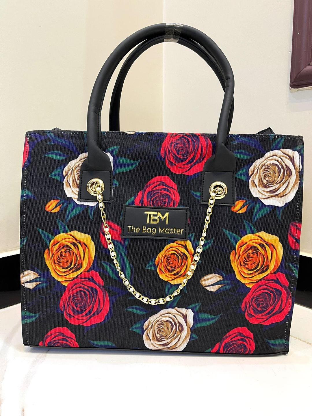 Girl's Canvas Printed Tote Bag