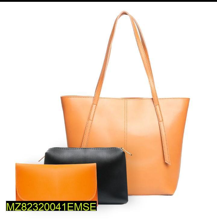 Women's PU Leather Printed Tote Bag