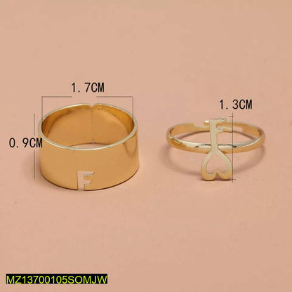 2 Pcs Trendy Lock And Key Rings