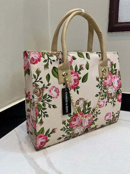 Women's Canvas Printed Tote Bag