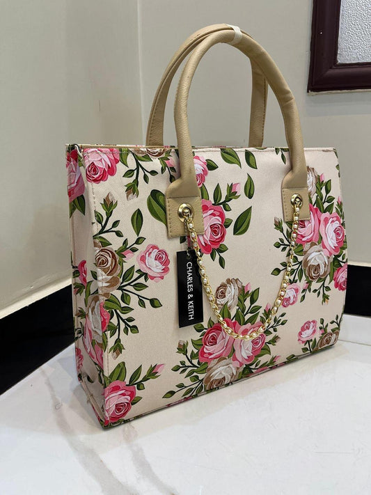 Women's Canvas Printed Tote Bag
