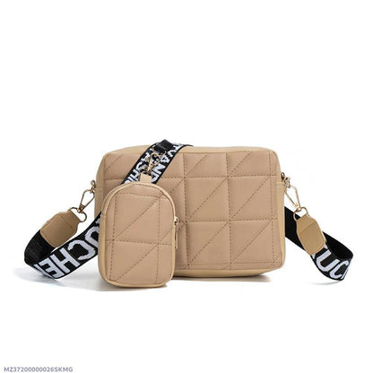 Charming Ivory Embroidered Crossbody Bag for Girls,
