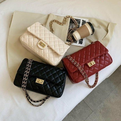 Girl's PU Leather Embroidered Shoulder Bag