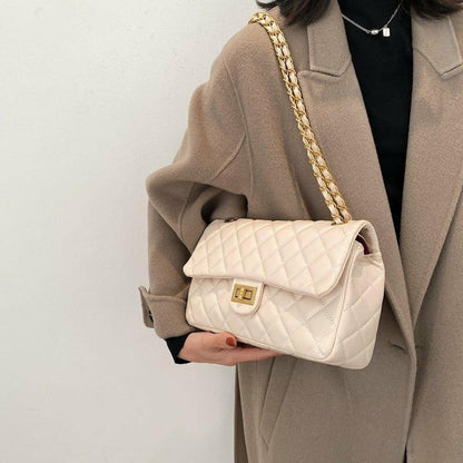Girl's PU Leather Embroidered Shoulder Bag